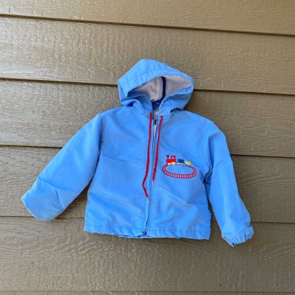 Gerber Jackets & Coats Vintage Gerber Coat Baby Boy Light Blue